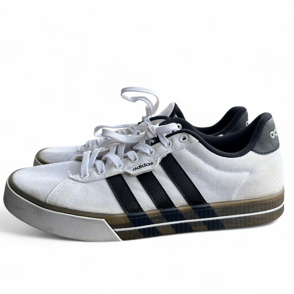 Adidas White and Black Sneakers